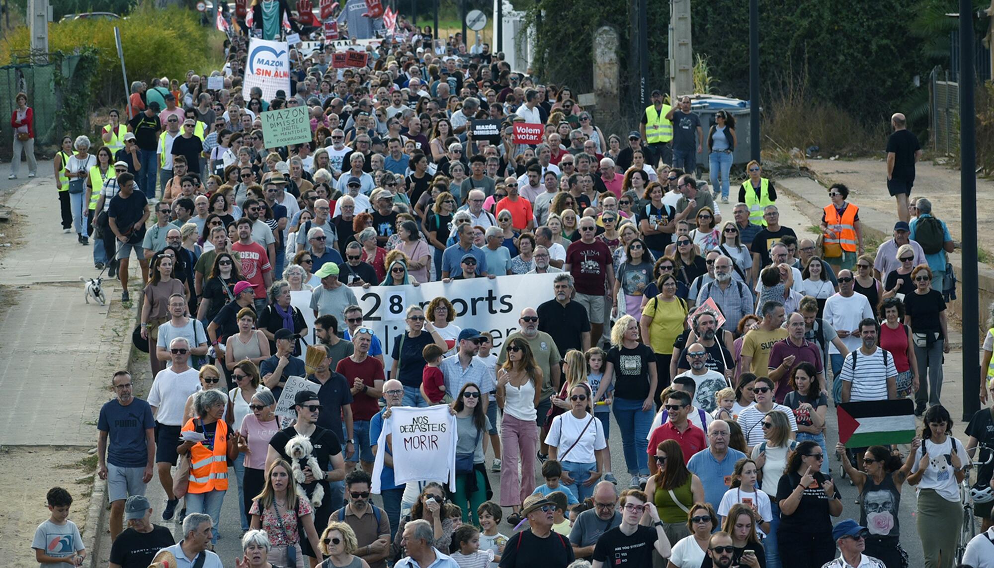 Undécima manifestación para exigir la dimisión de Carlos Mazón - 8